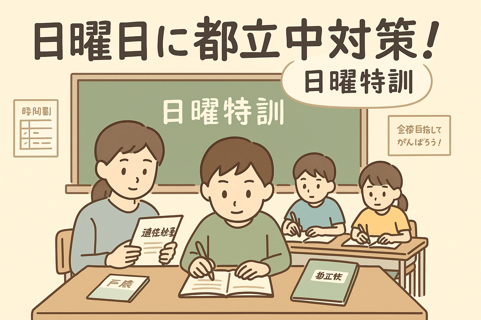 進学塾enaの日曜特訓を解説(25年度版)|各コースの内容と費用、都立中高一貫校を目指す家庭必見